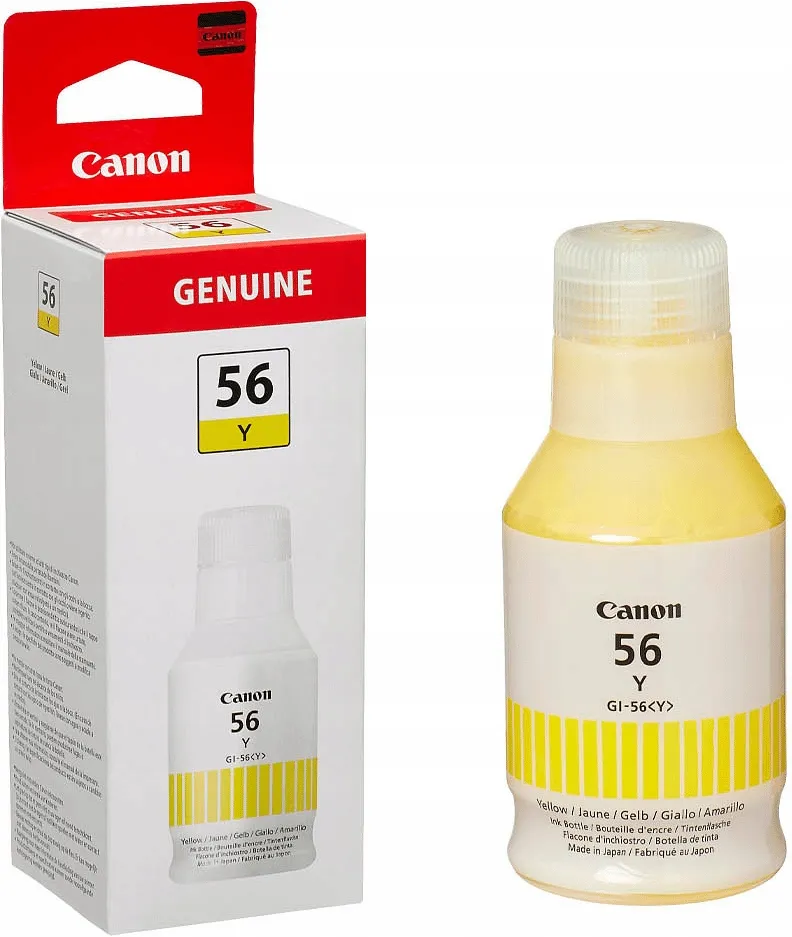 Cartouche d'encre Canon GI-56 (Jaune)