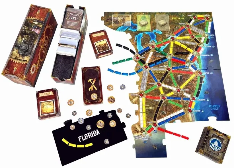 Jeu - Les Aventuriers du Rail : Legacy