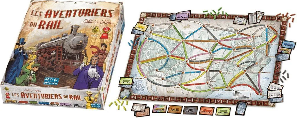 Jeu - Les Aventuriers du Rail 