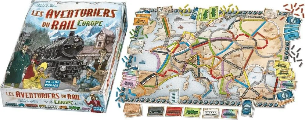 Jeu - Les Aventuriers du Rail : Europe