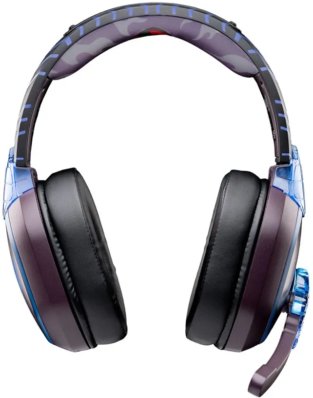 Casque Gamer sans fil Bluetooth Lexip Tsume Naruto Shippuden Madara Destruction (Violet)
