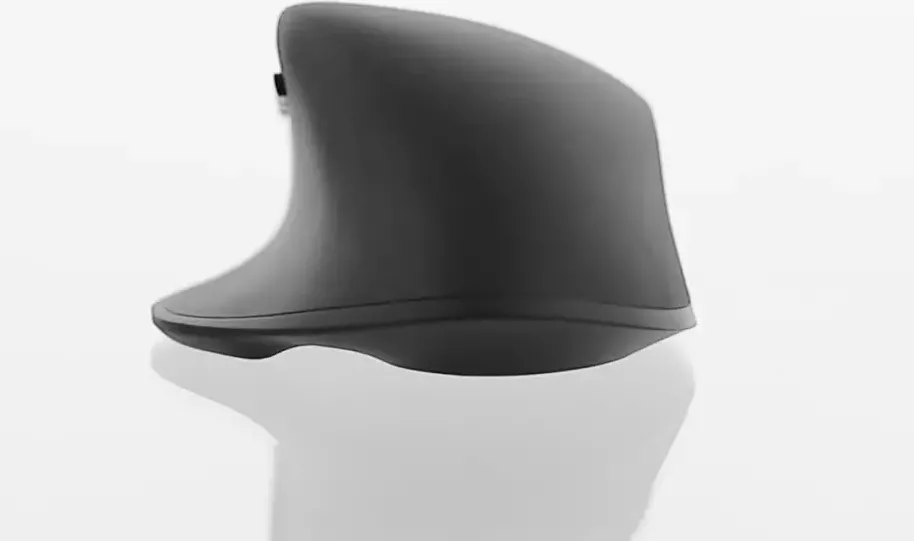 Souris sans fil semi-ergonomique T'nB Dual Connect iClick (Noir)