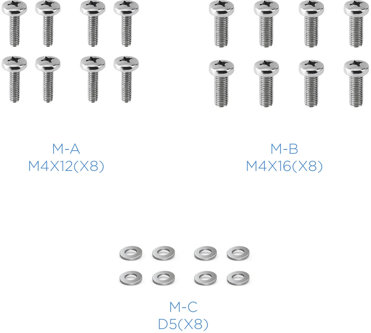 Support double-écran à fixer Tooq DB3132TNR 13"-32" (9kg max) (Argent)