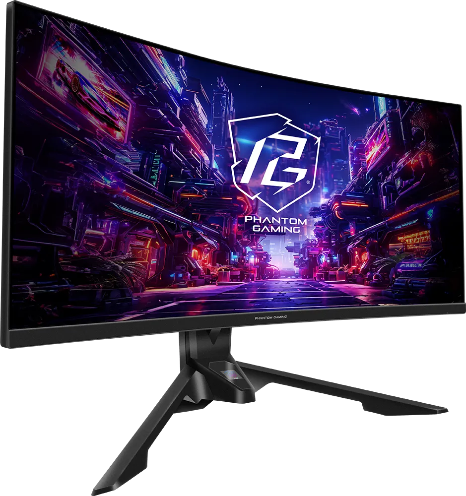 Ecran incurvé 34" ASRock Phantom Gaming PG34QRT2B WQHD 180Hz (Noir)