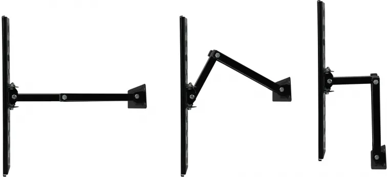 Support écran mural Esperanza Atlas de 26" à 70" (45kg max)