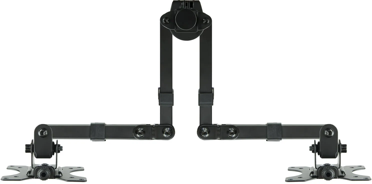 Support double-écran à fixer Tooq DB1232TN 13"-32" (8kg max) (Noir)