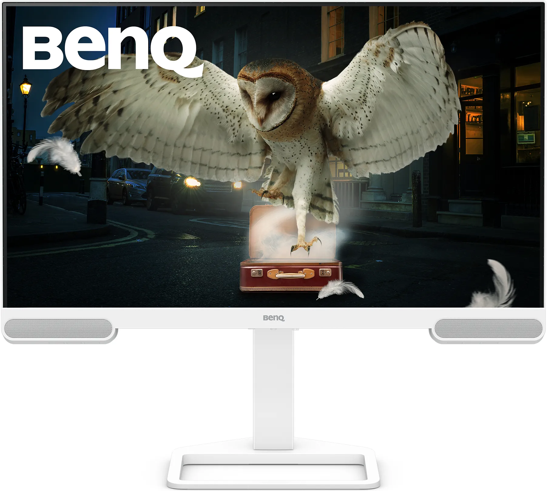 Ecran 27" BenQ EW2790U 4K Ultra HD (Blanc)