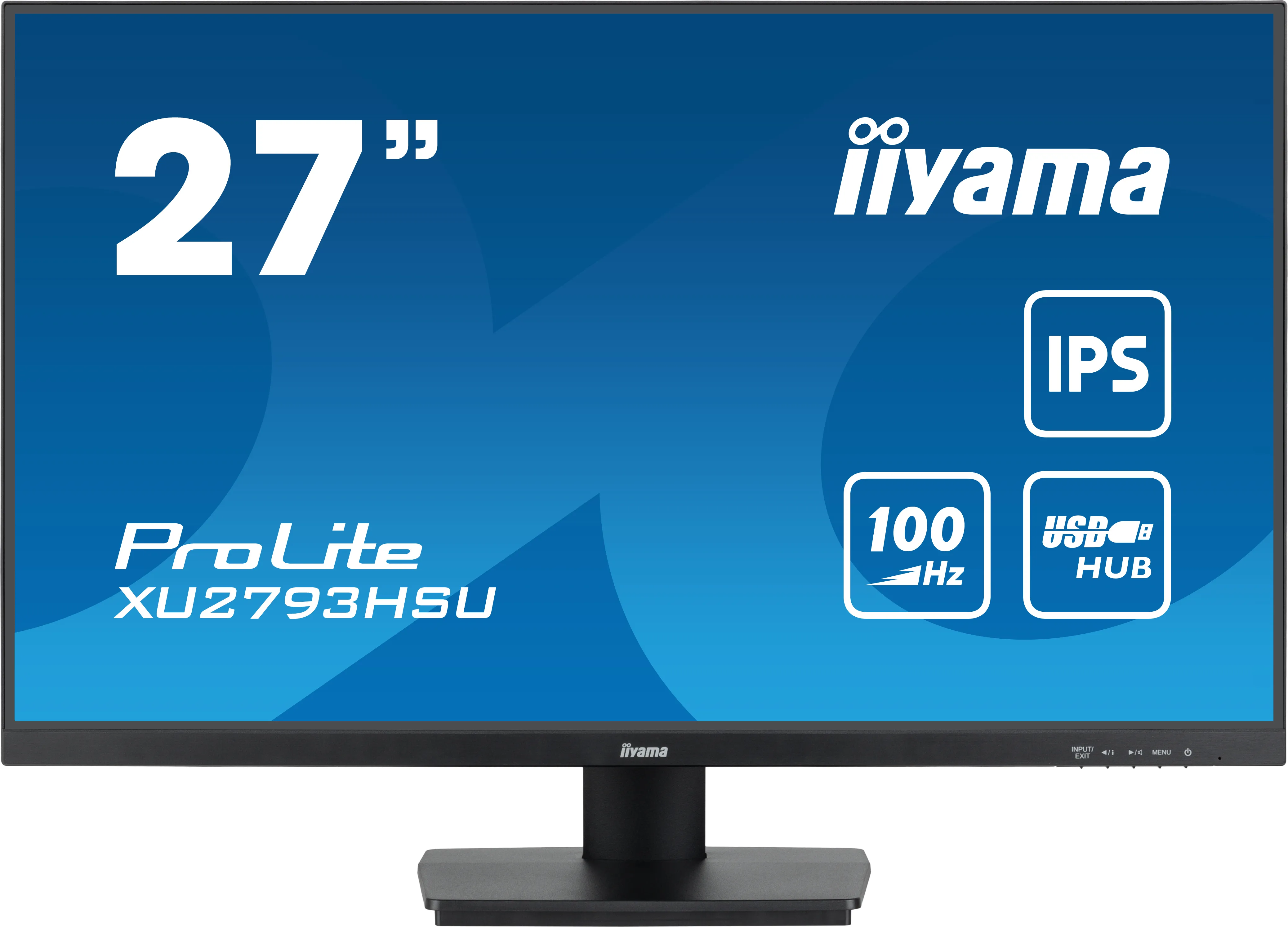 Ecran 27" Iiyama ProLite XU2793HSU-B6 Full HD (Noir) 100Hz