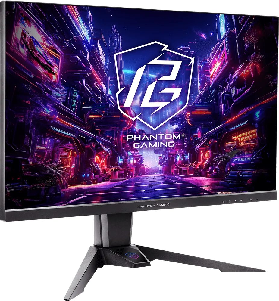 Ecran 27" ASRock Phantom Gaming PGO27QFS OLED Quad HD 240Hz (Noir)