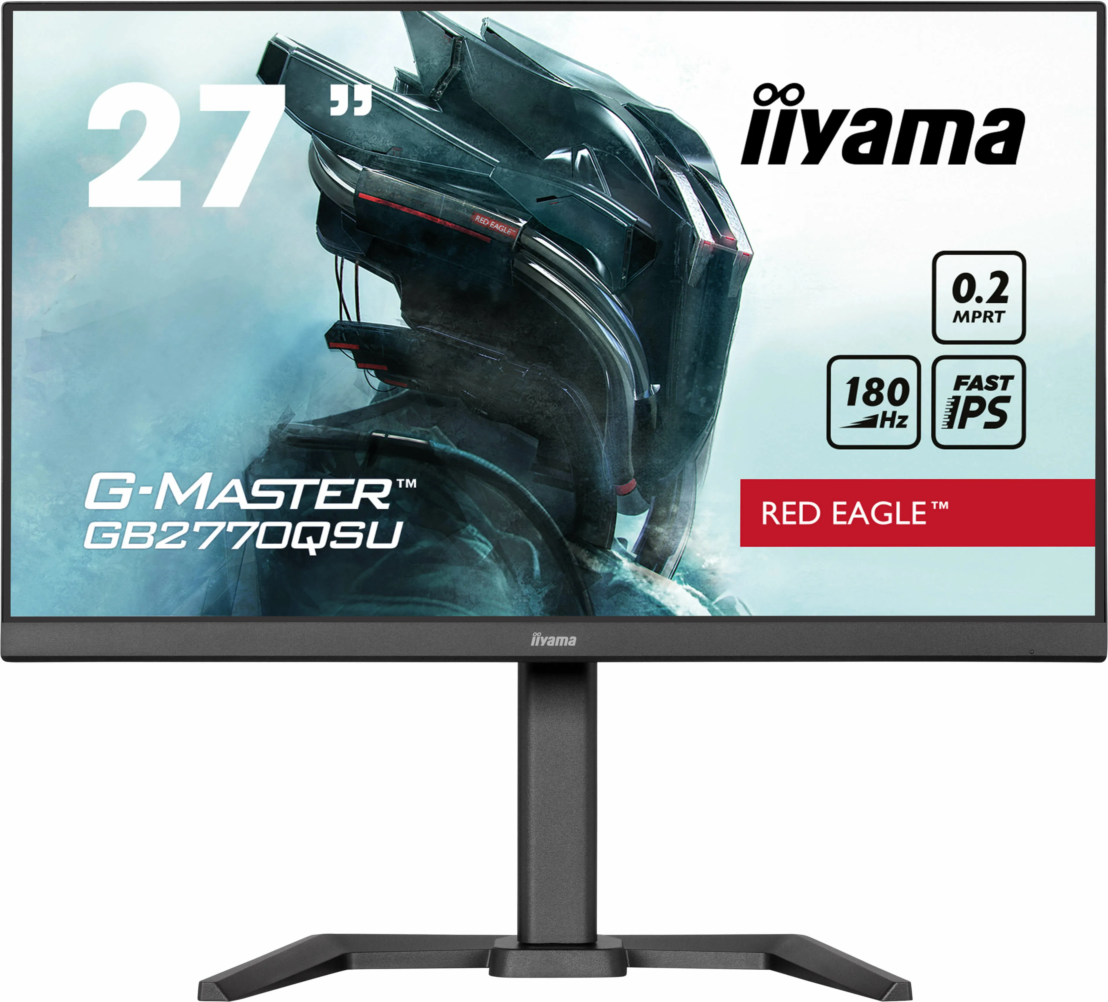 Ecran 27" Iiyama G-Master Red Eagle GB2770QSU-B6 Quad HD 180Hz (Noir)