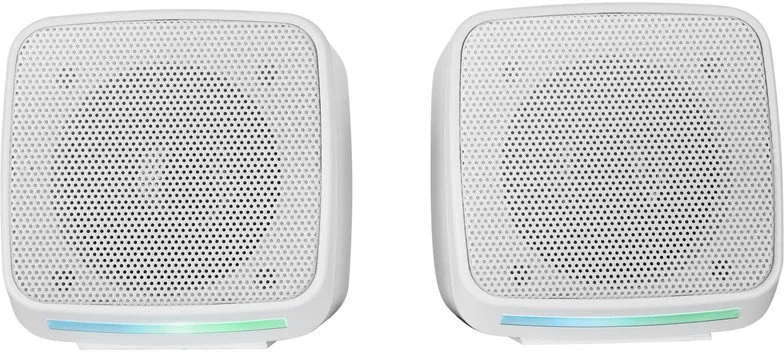 Enceintes Mars Gaming MS-Pro RGB (Blanc)