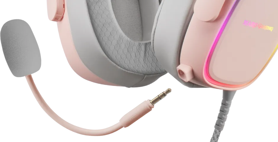 Casque Gamer filaire Mars Gaming MHAX RGB (Rose)