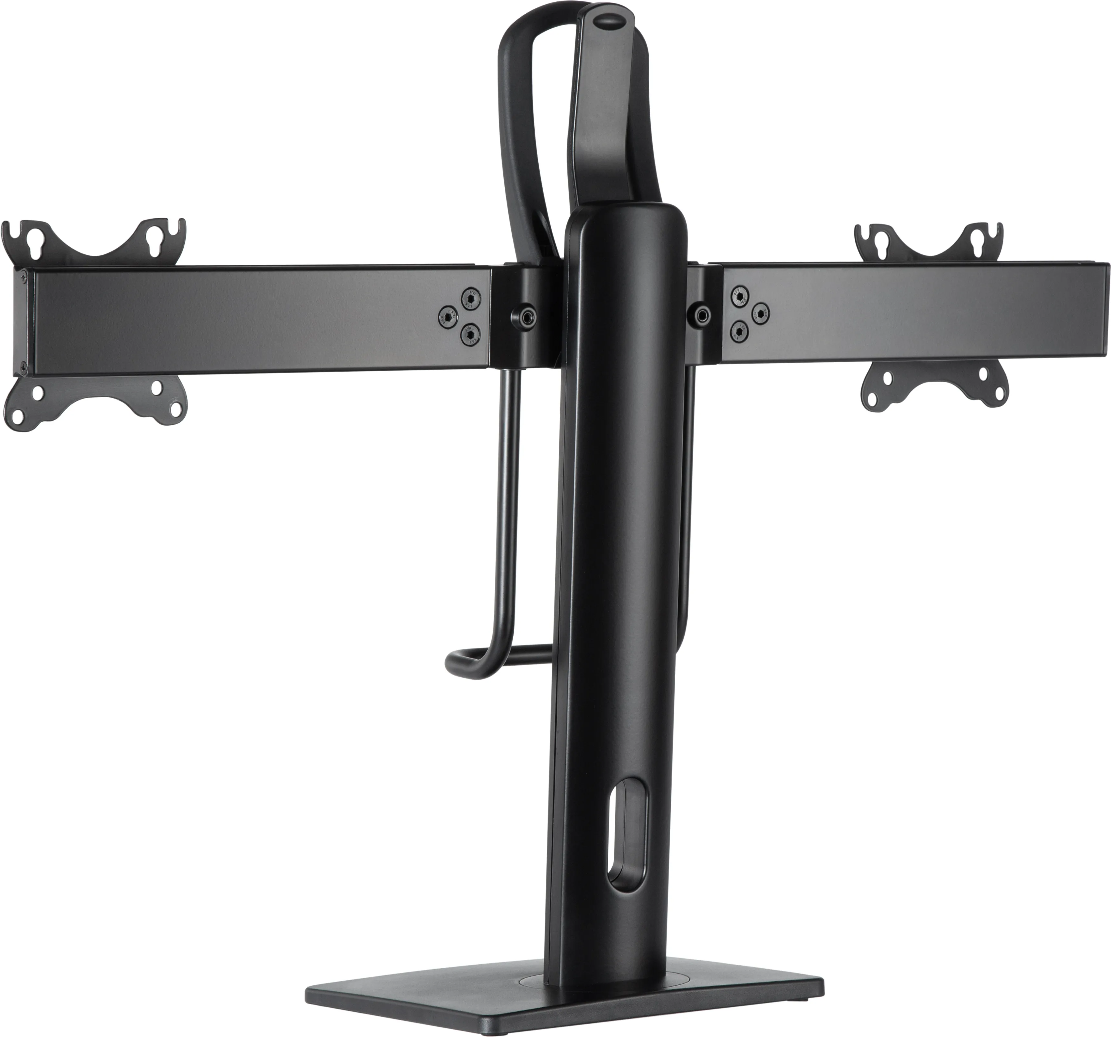 Support Double écran à poser Gembird 27" (12kg max) (Noir)