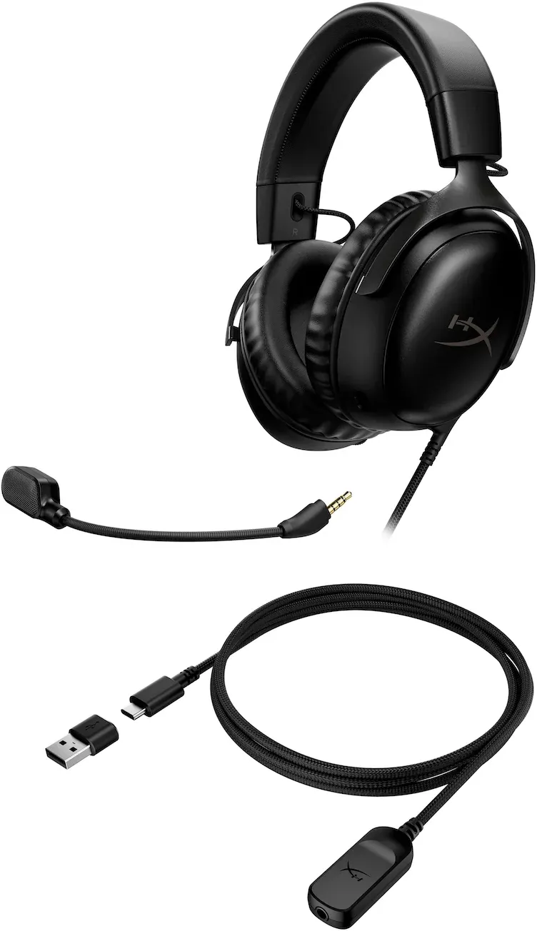 Casque Gamer filaire HyperX Cloud III (Noir)