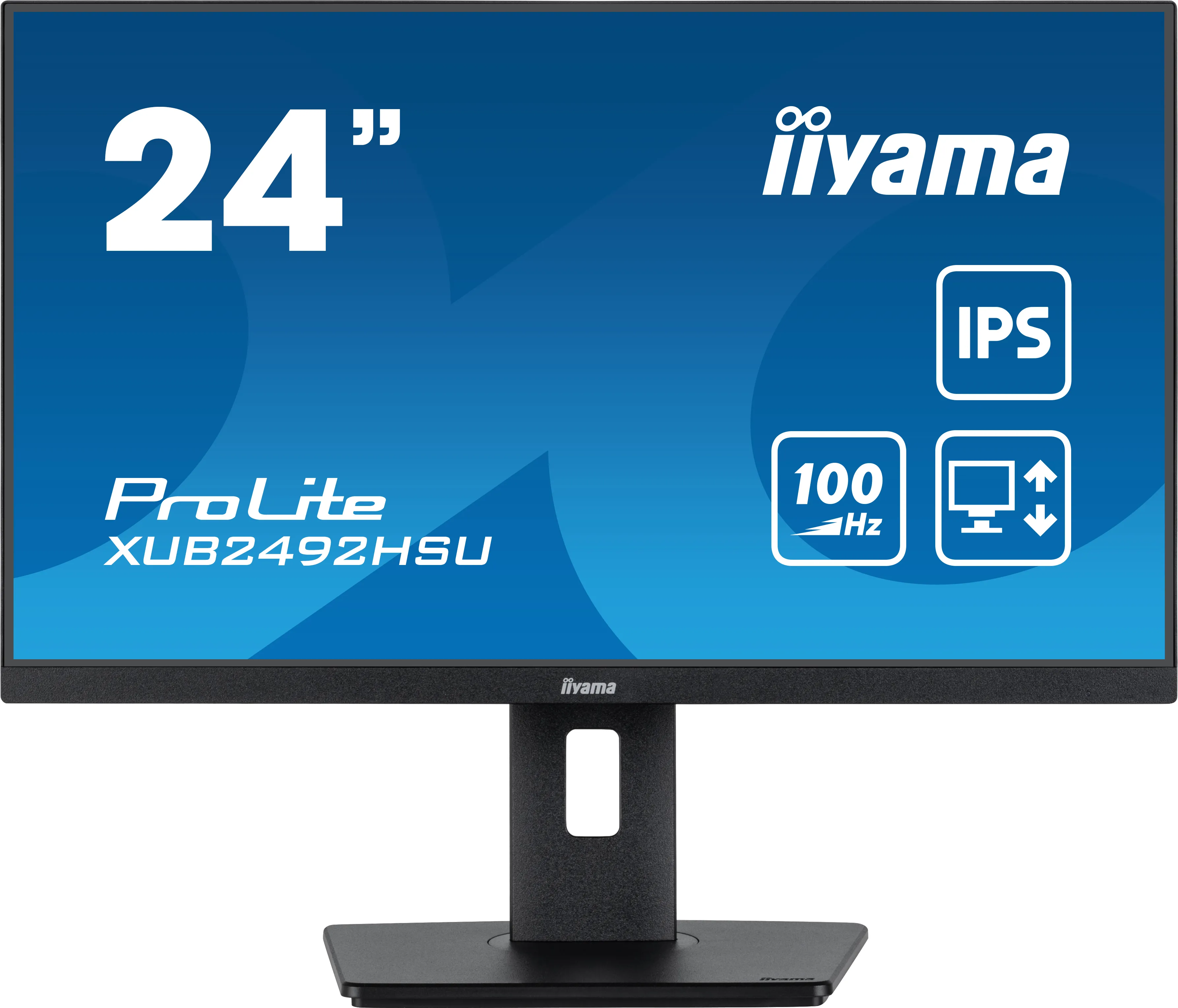 Ecran 24" Iiyama ProLite XUB2492HSU-B6 Full HD (Noir) 100Hz