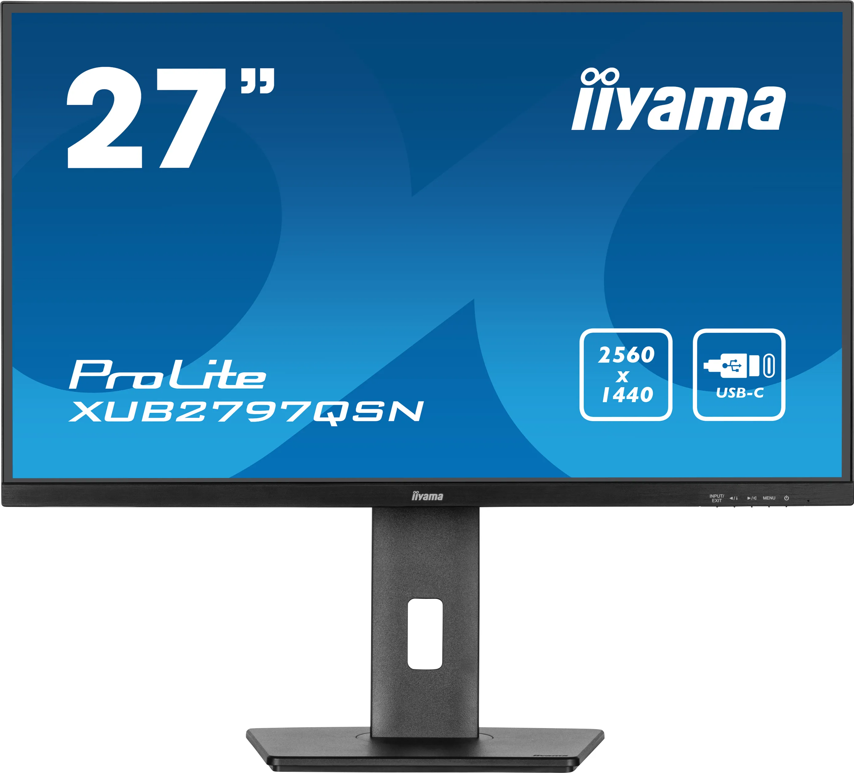 Ecran 27" Iiyama ProLite XUB2797QSN-B2 Quad HD 100Hz (Noir)