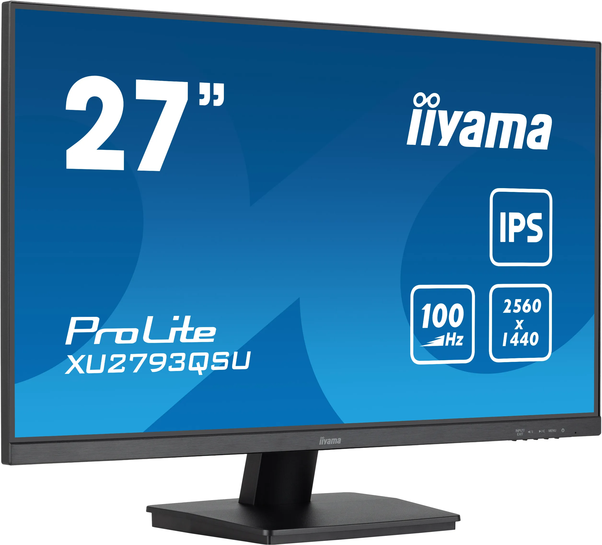 Ecran 27" Iiyama ProLite XU2793QSU-B7 Quad HD 100Hz (Noir)