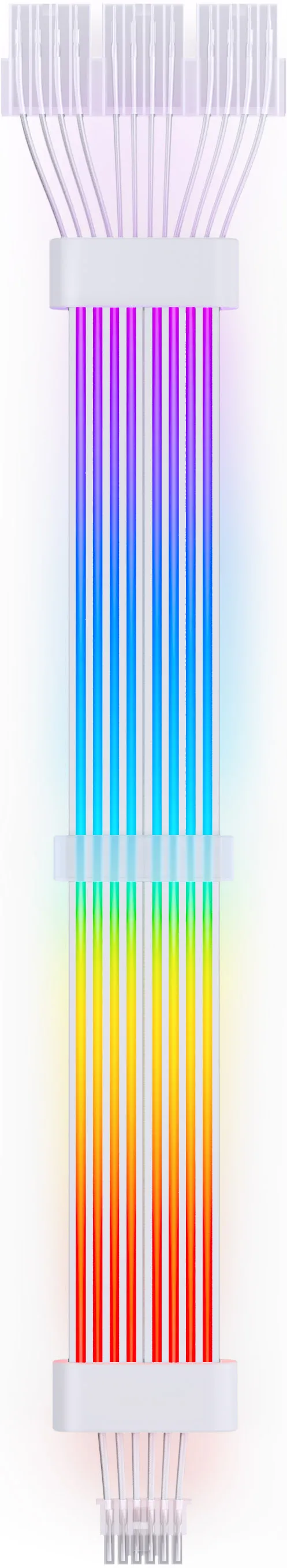 Câble 12VHPWR Jonsbo DY-2 RGB (Blanc)