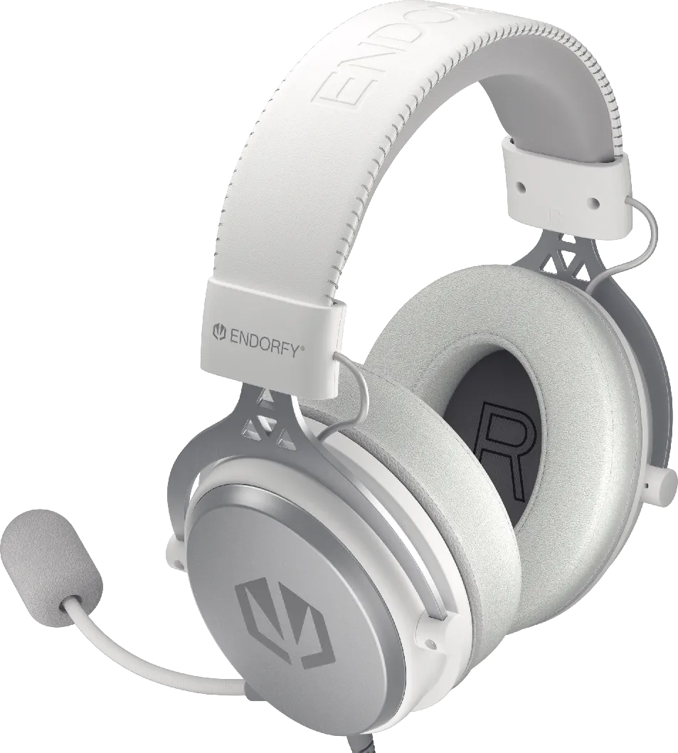 Casque Gamer filaire Endorfy Viro Plus Onyx (Blanc)