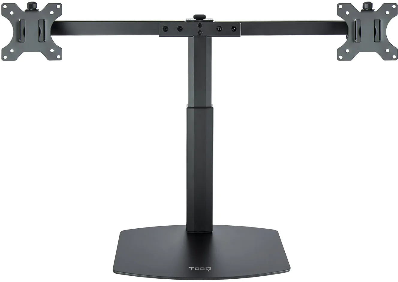 Support double-écran à poser Tooq DB1727TN 17"-27" (6kg max) (Noir)