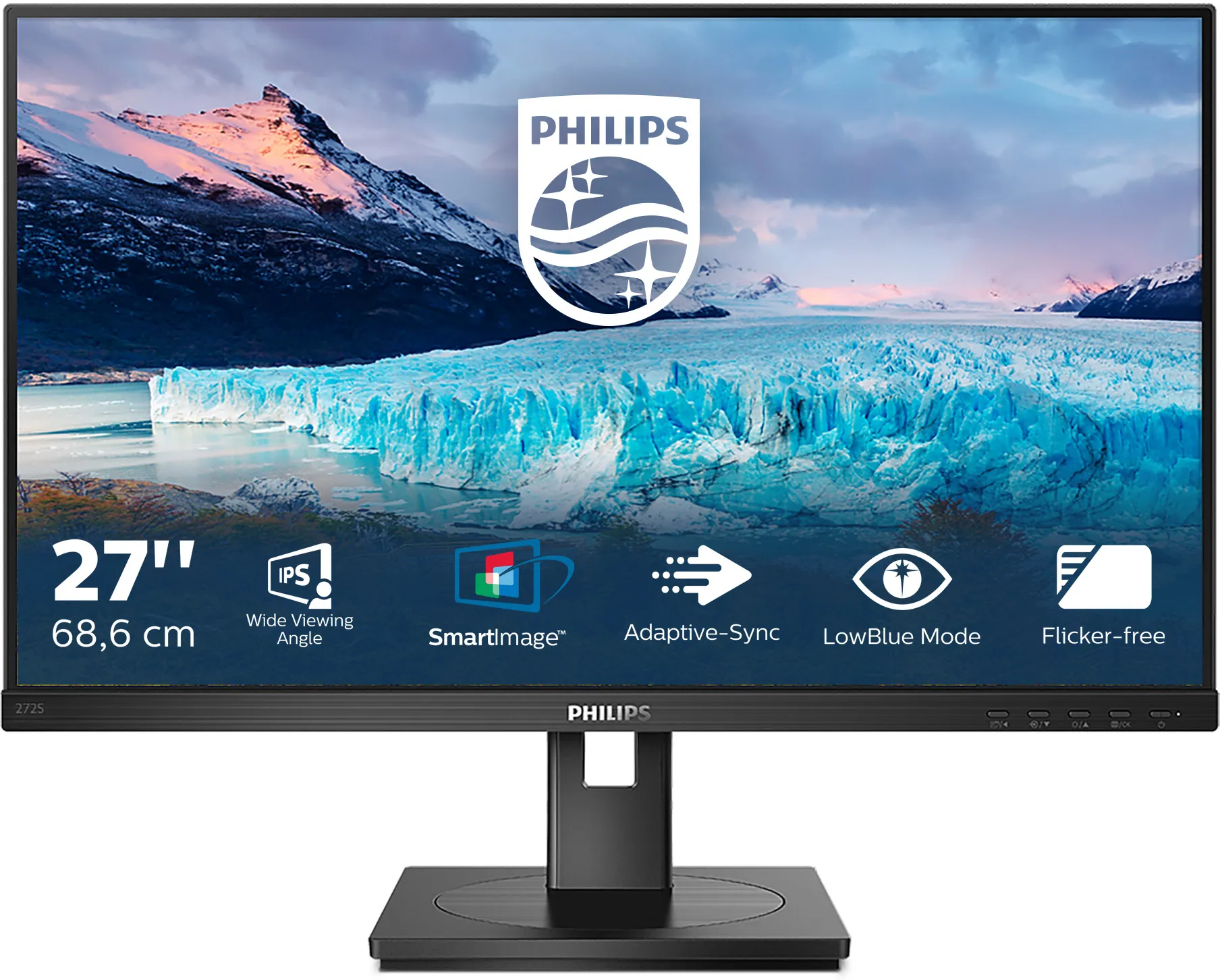 Ecran 27" Philips S-Line 272S1AE Full HD (Noir)