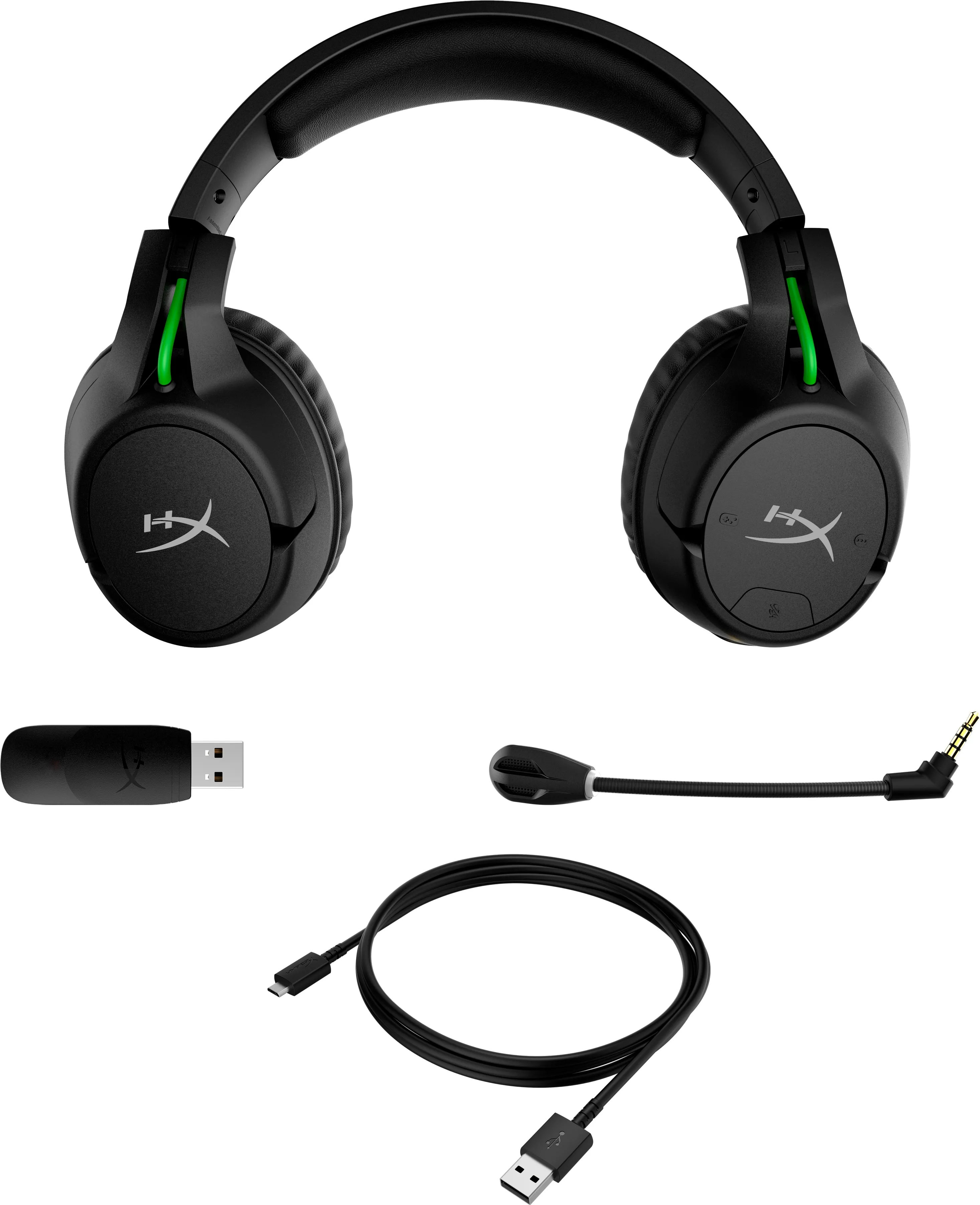 Casque Gamer sans fil HyperX CloudX Flight Xbox (Noir/Vert)