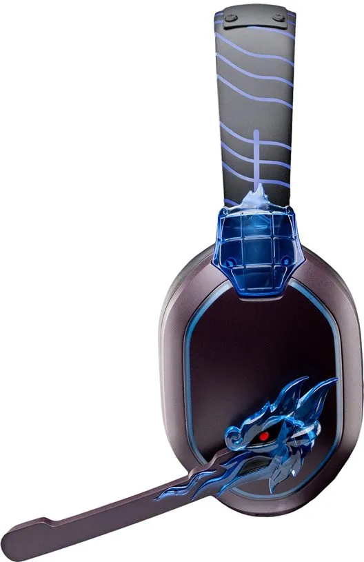 Casque Gamer sans fil Bluetooth Lexip Tsume Naruto Shippuden Madara Destruction (Violet)