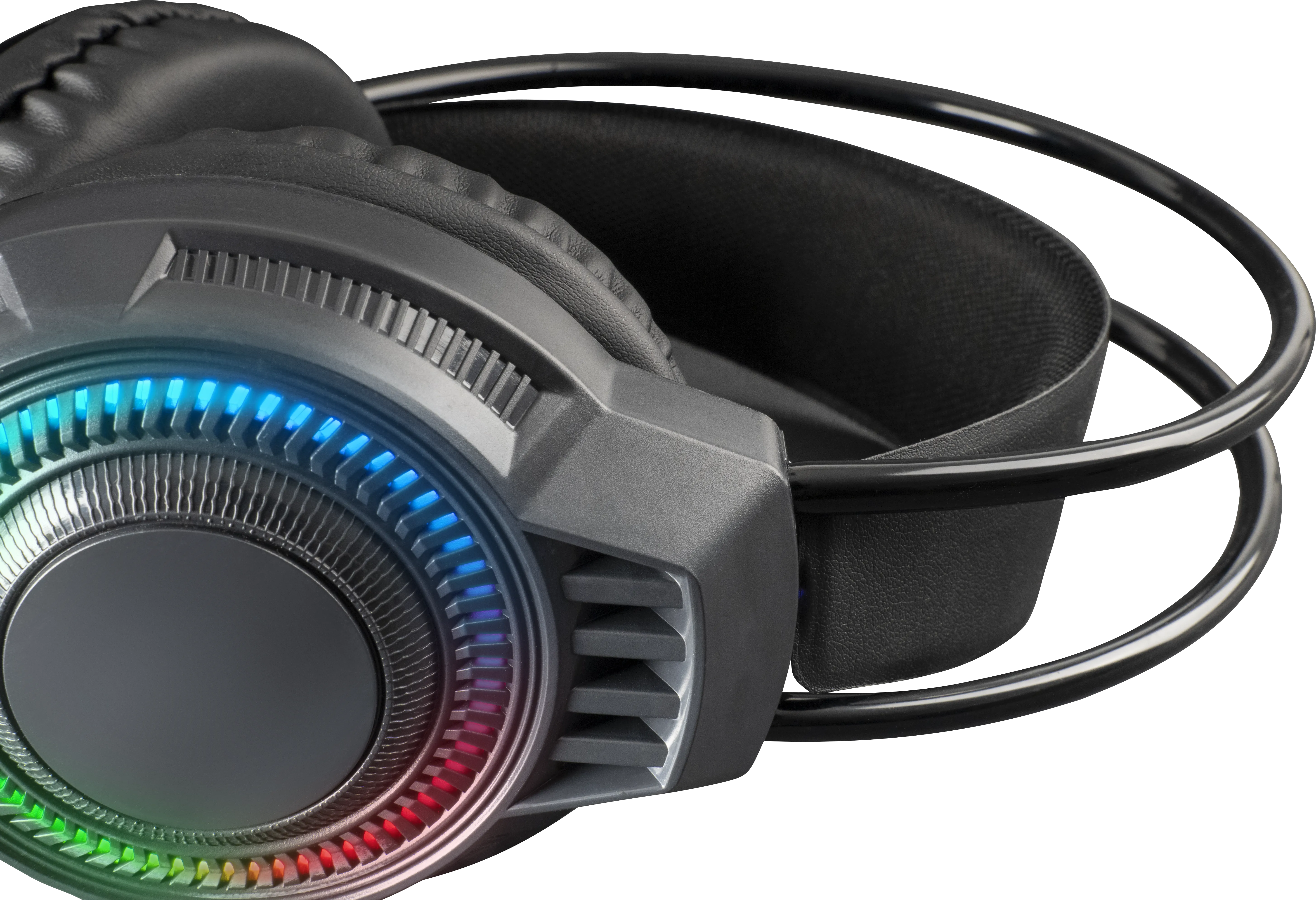 Casque Gamer filaire Mars Gaming MH124 RGB (Noir)
