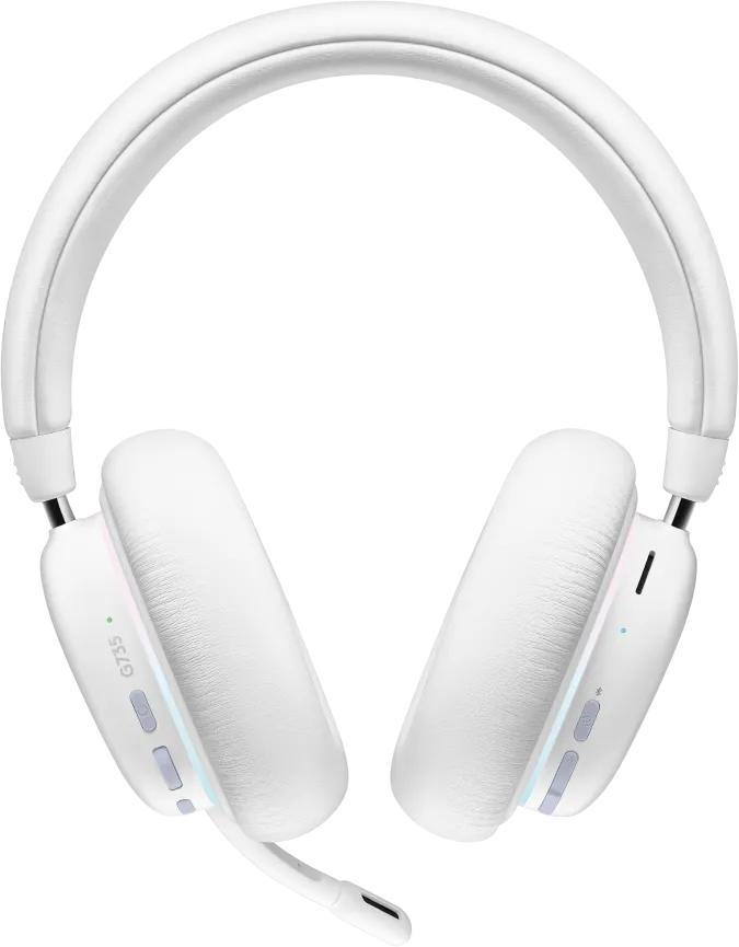 Casque Gamer sans fil Logitech G735 Aurora RGB (Blanc)
