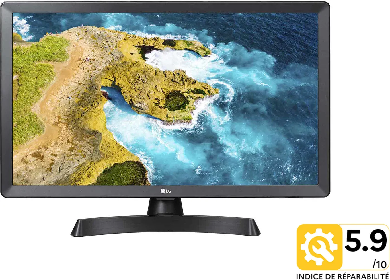 Ecran/TV 24" LG 24TQ510S HD Ready Smart TV (Noir)