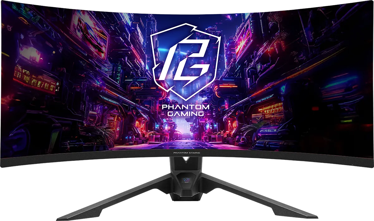 Ecran incurvé 34" ASRock Phantom Gaming PG34QRT2B WQHD 180Hz (Noir)