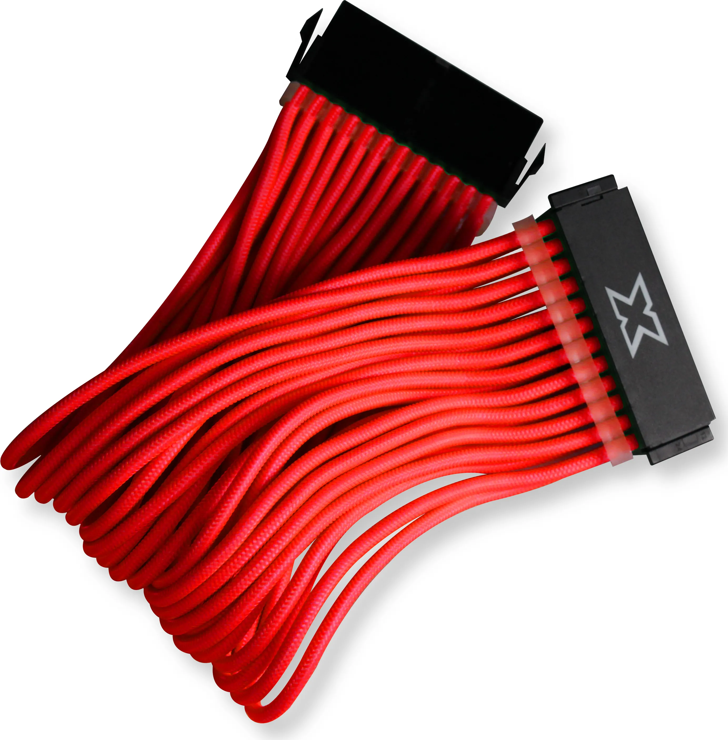 Câble d'extension (Rallonge) Xigmatek iCable MB - 1x 24 pins (Rouge)