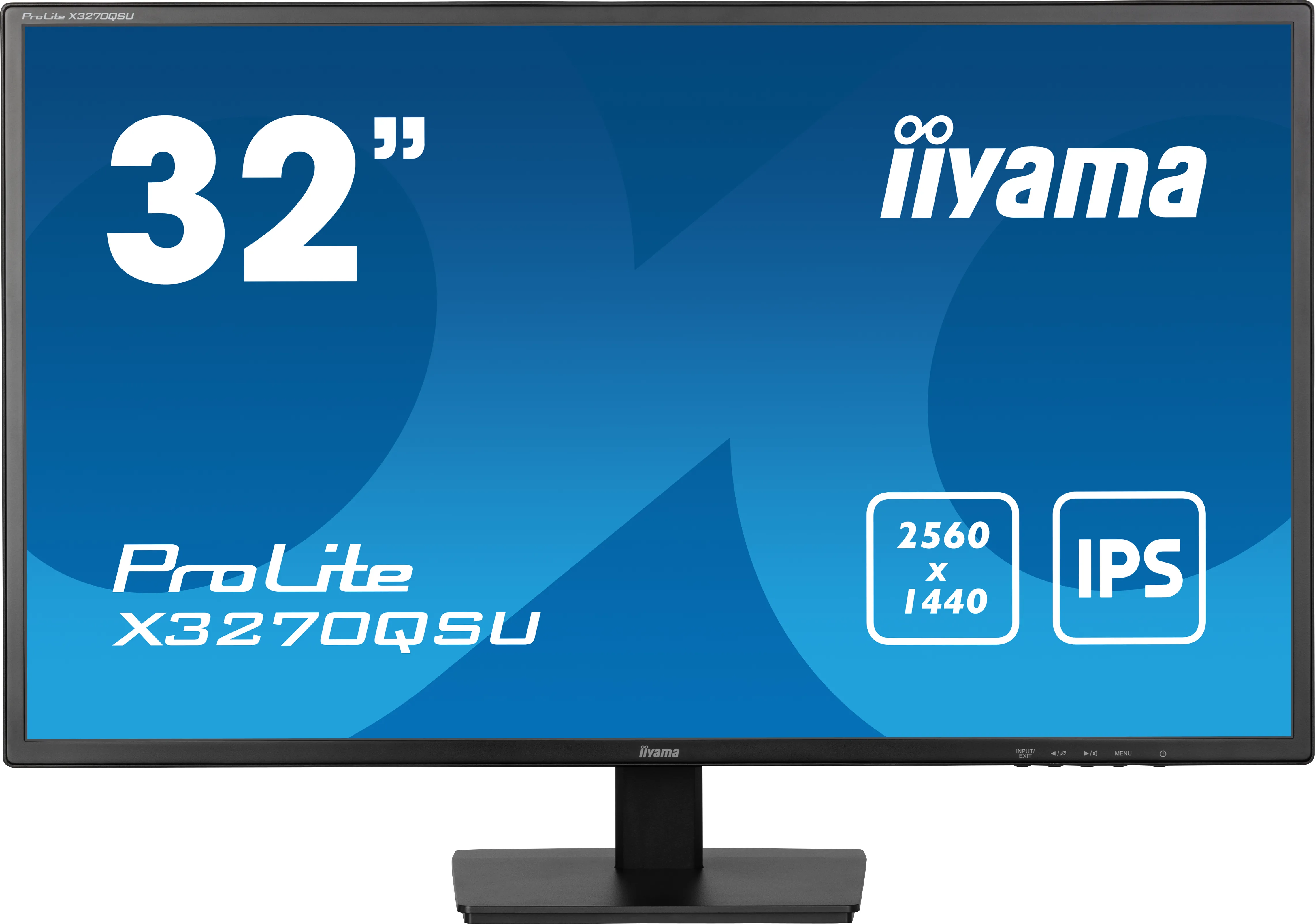 Ecran 32" Iiyama ProLite X3270QSU-B1 Quad HD 100Hz (Noir)
