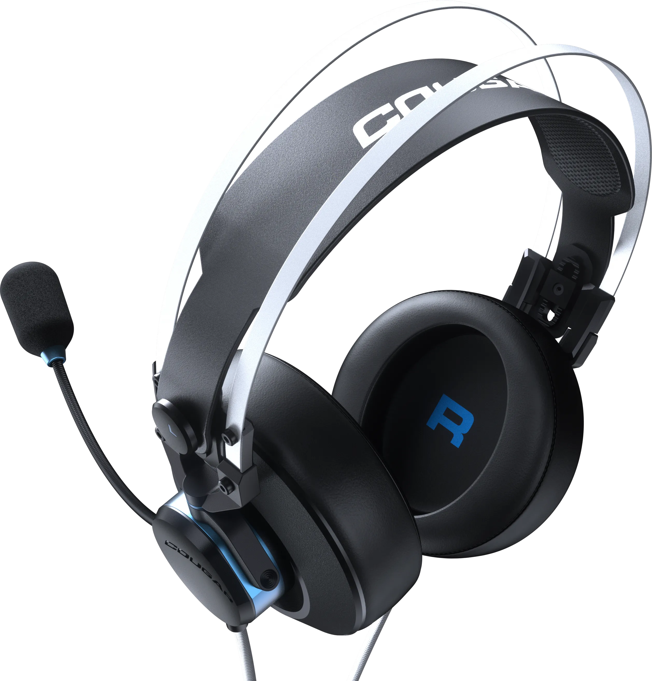 Casque Gamer filaire Cougar VM410 (Noir/Bleu)