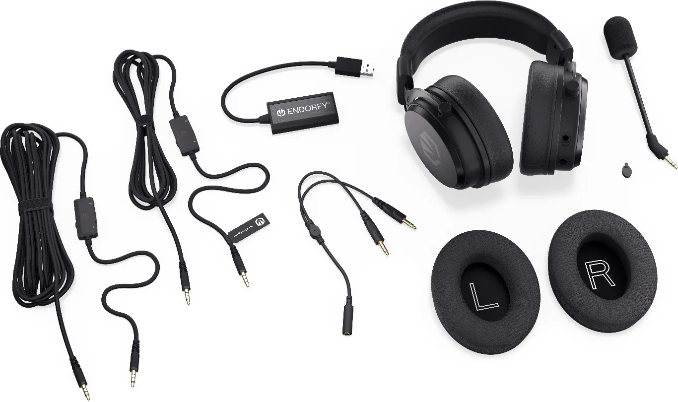 Casque Gamer filaire Endorfy Viro Plus (Noir)