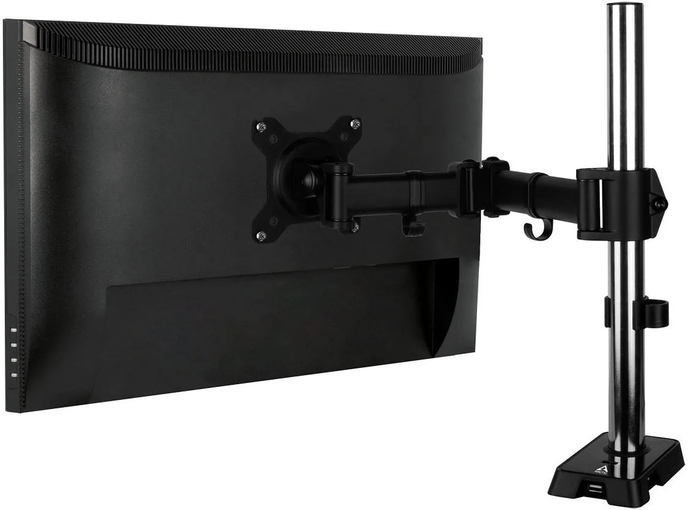 Support écran à poser Arctic Z1 (Gen 3) de 13" à 43" (15kg max) avec hub 4x USB 2.0 (Noir)