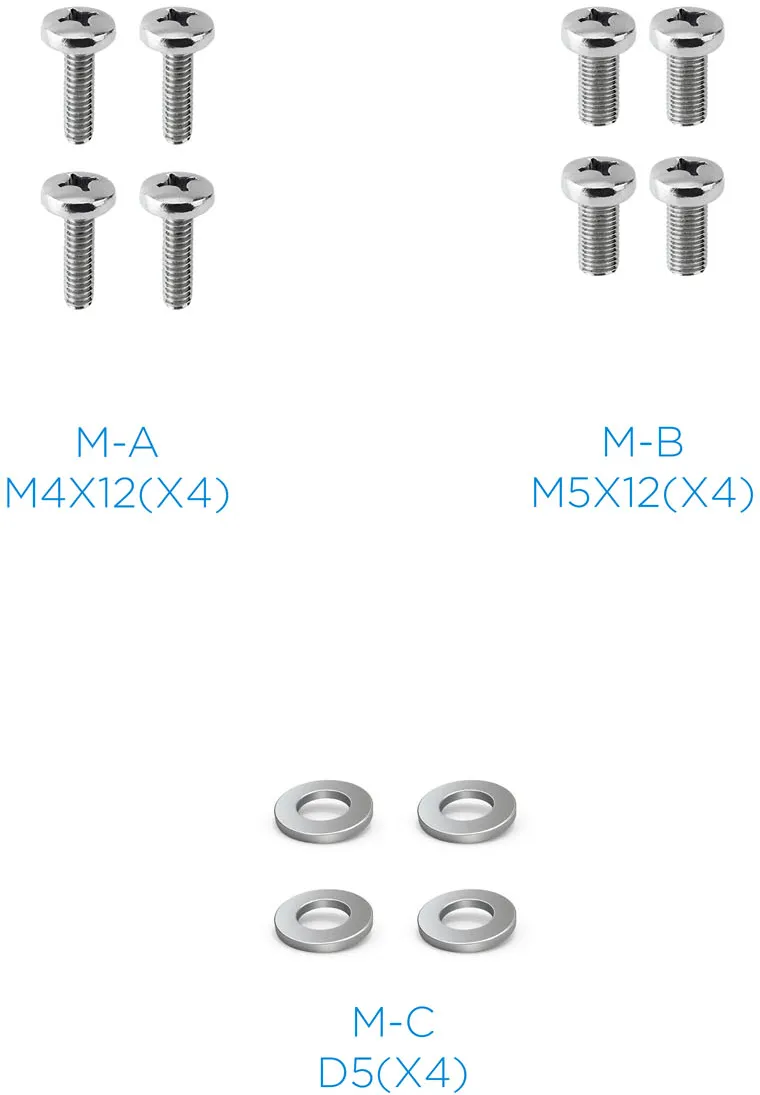 Support double-écran à poser Tooq DB1702TN 17"-32" (9kg max) (Noir)