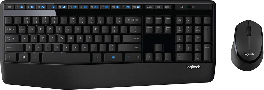 Pack 2en1 (Clavier/Souris) sans fil Logitech MK345 (Noir)