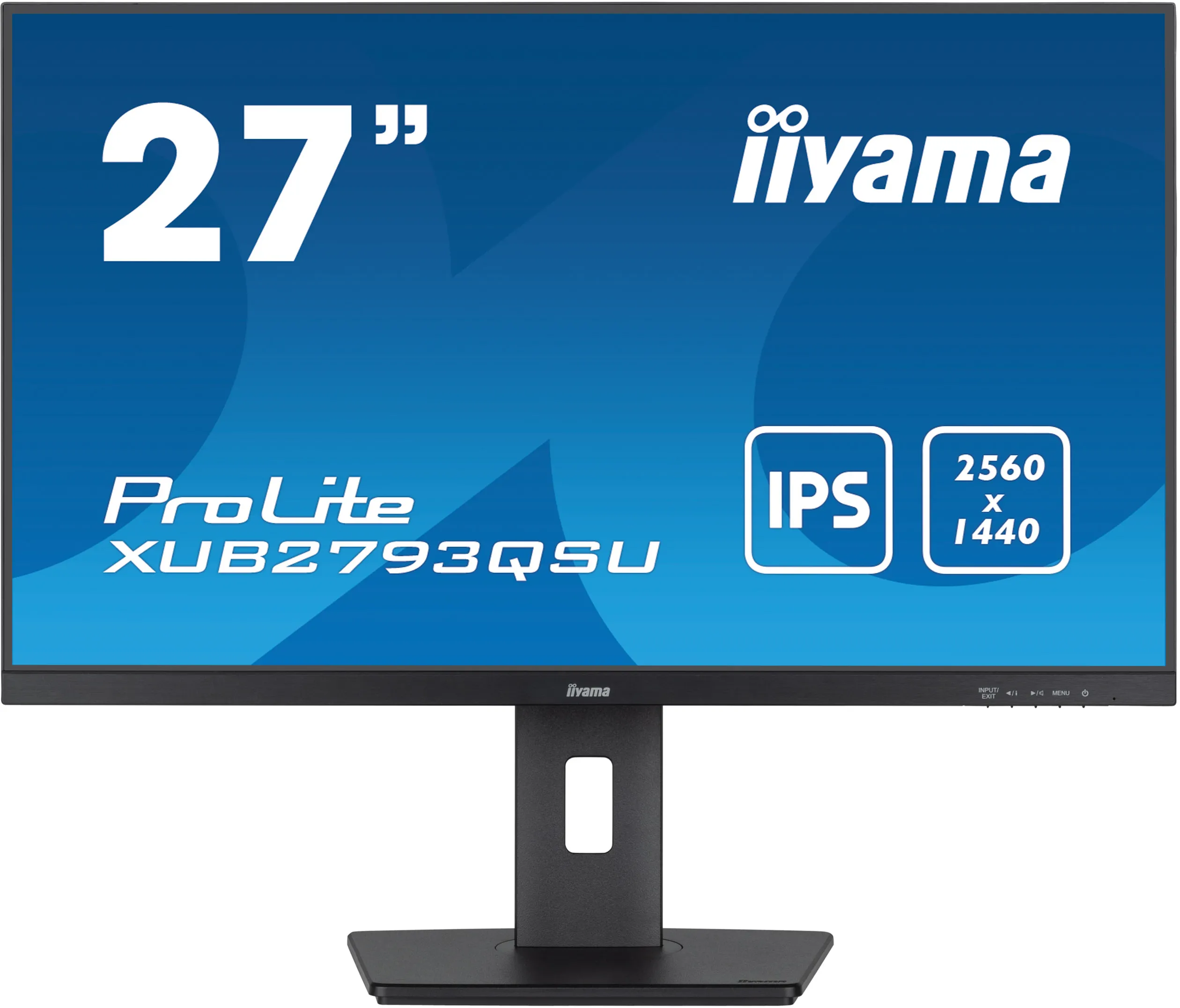 Ecran 27" Iiyama ProLite XUB2793QSU-B7 Quad HD 100Hz (Noir)
