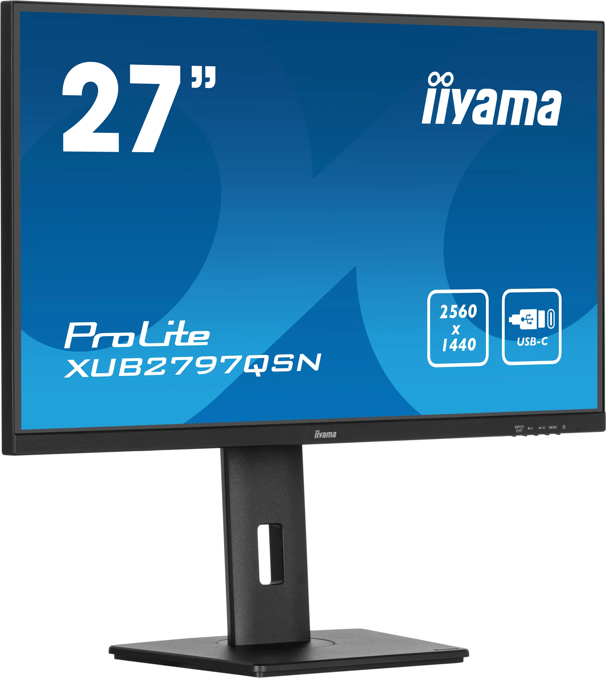 Ecran 27" Iiyama ProLite XUB2797QSN-B2 Quad HD 100Hz (Noir)
