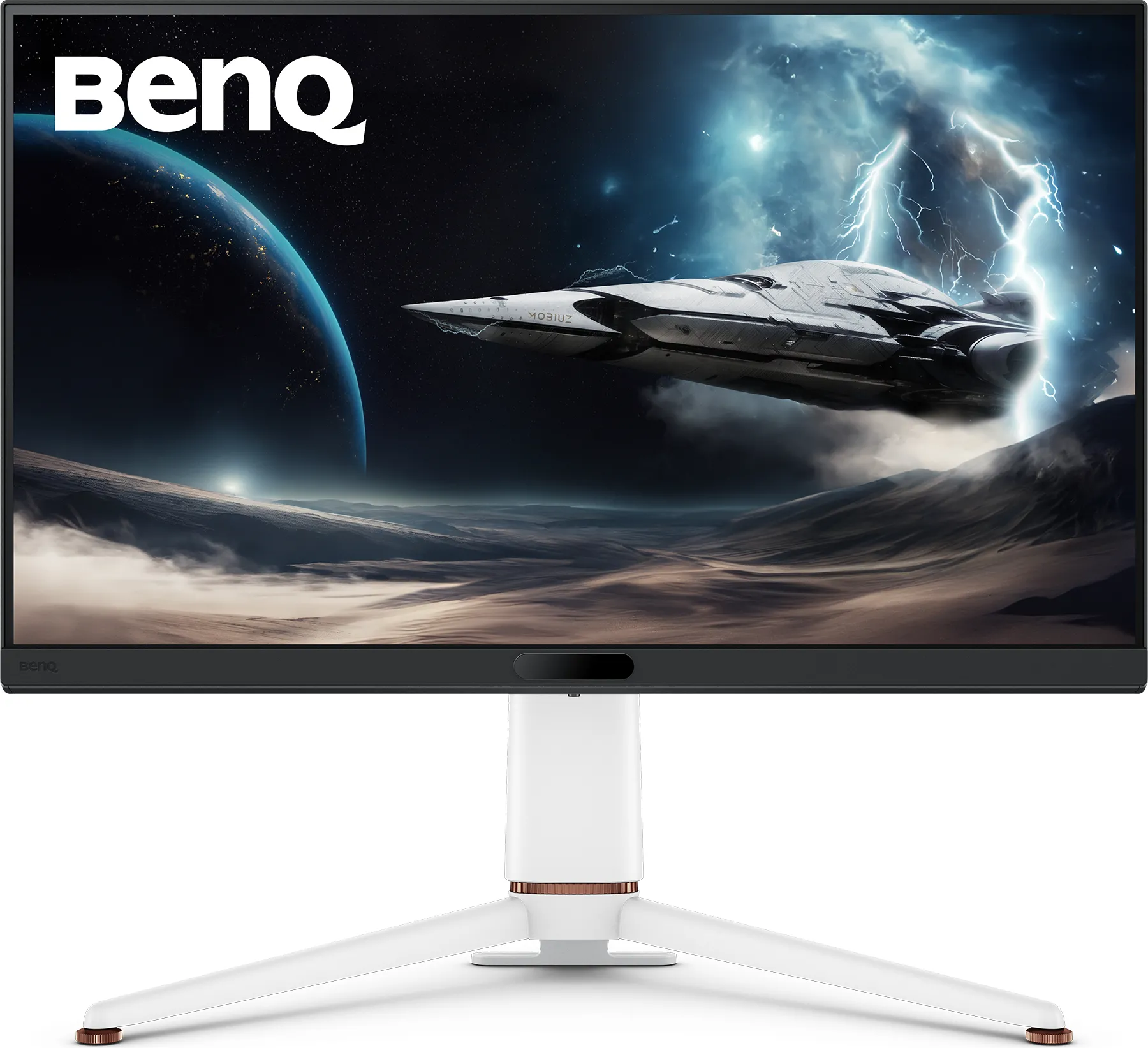 Ecran 27" BenQ Mobiuz EX271U 4K Ultra HD 165Hz (Blanc)