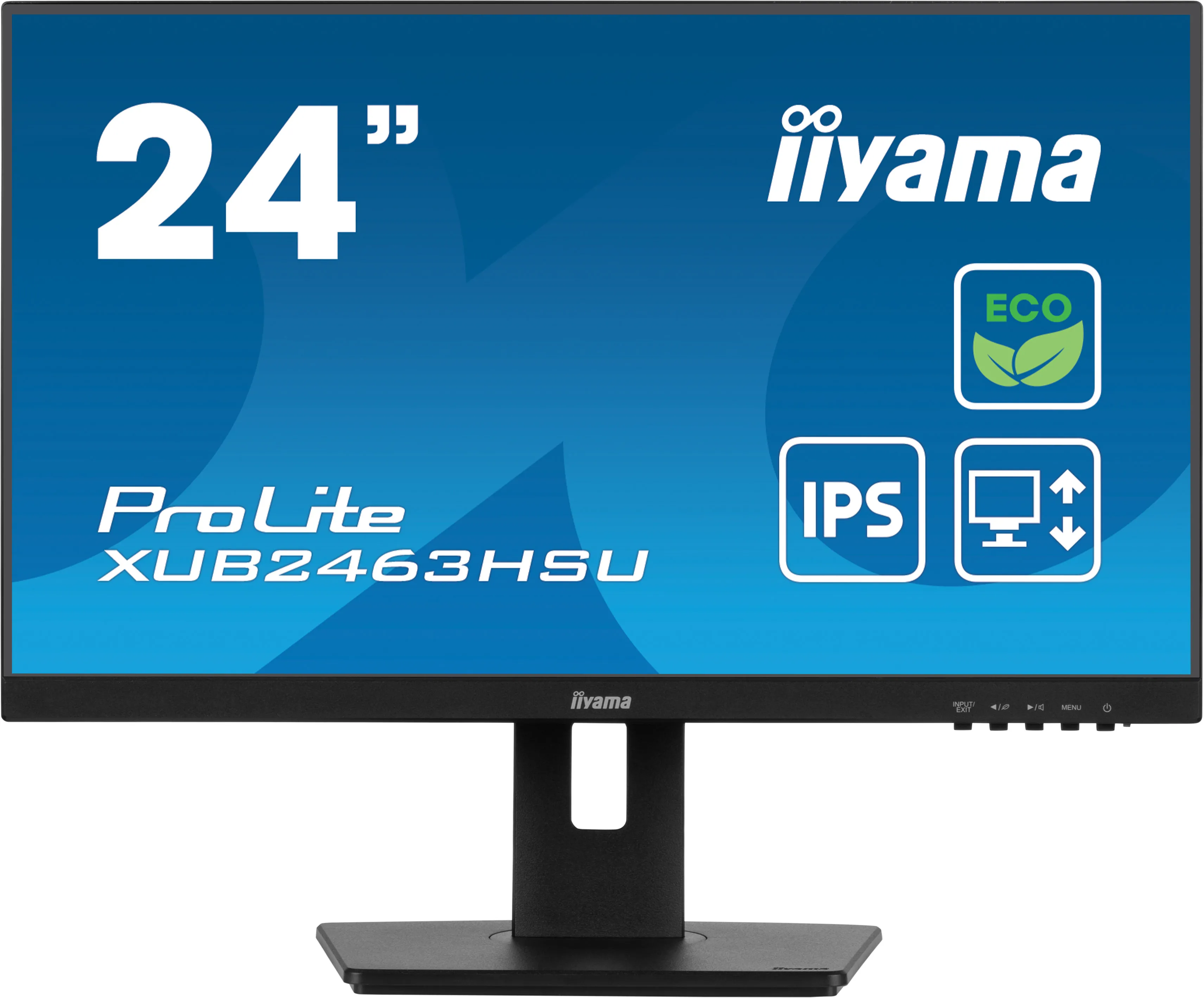 Ecran 24" Iiyama ProLite XUB2463HSU-B1 Full HD (Noir) 100Hz