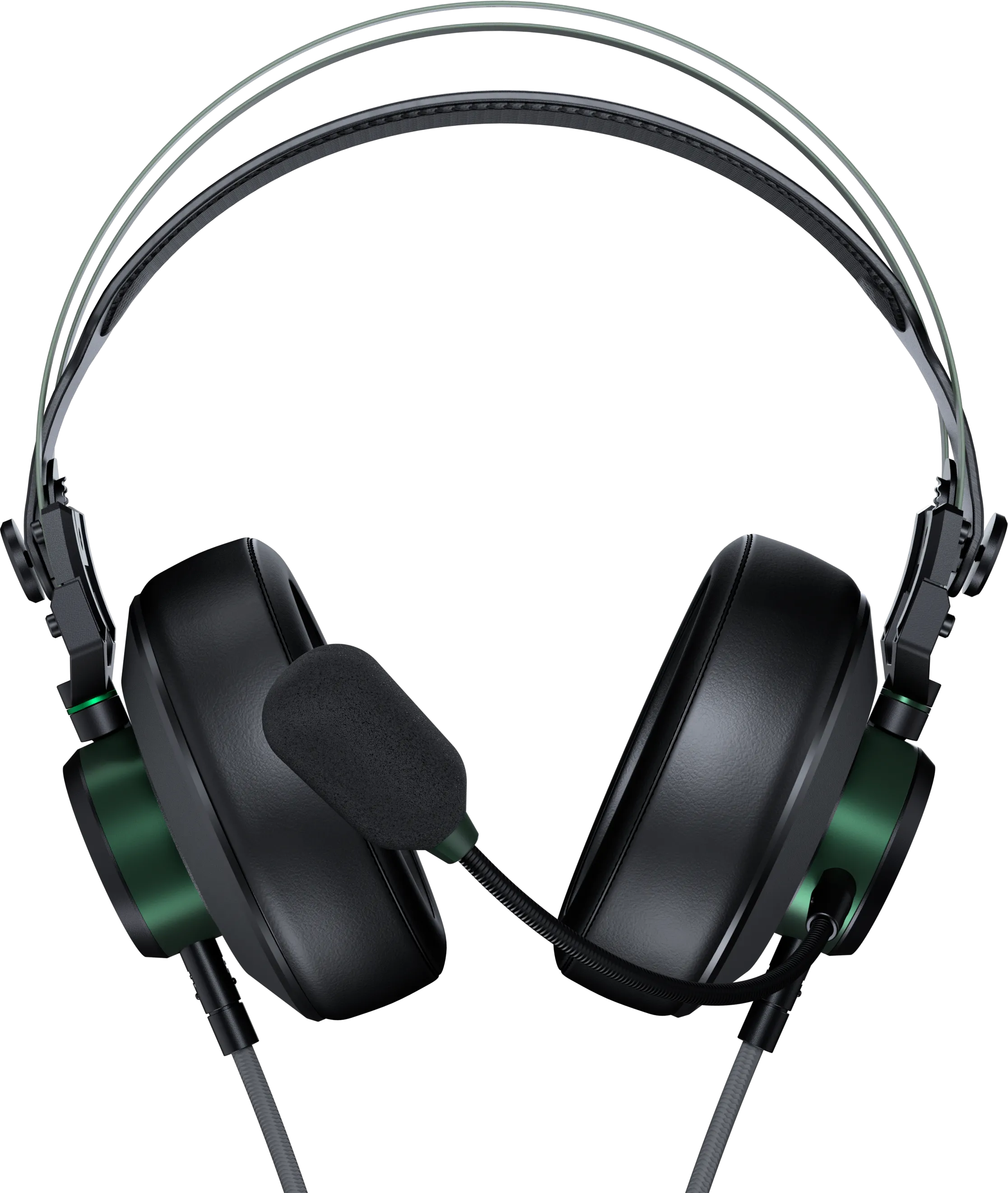 Casque Gamer filaire Cougar VM410 (Noir/Vert)