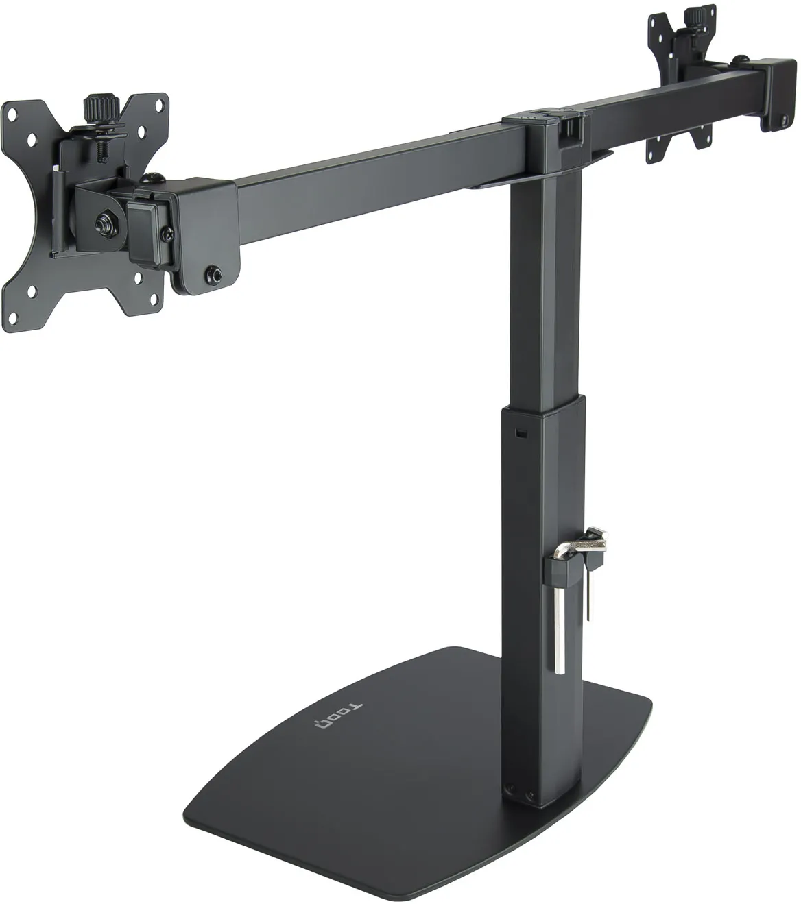 Support double-écran à poser Tooq DB1727TN 17"-27" (6kg max) (Noir)