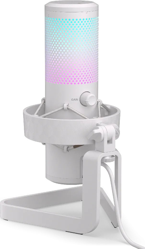 Microphone sur pied Endorfy Axis Streaming Onyx (Blanc)