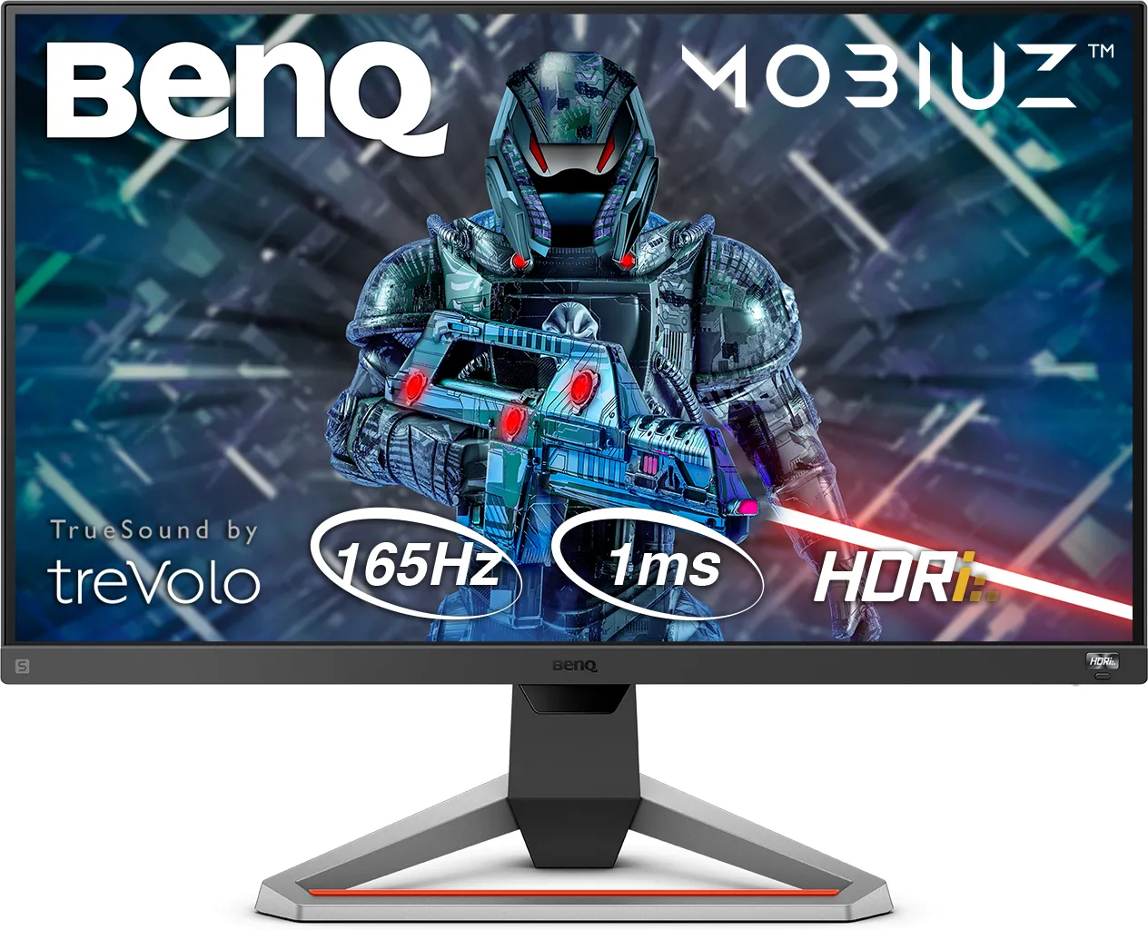Ecran 27" BenQ Mobiuz EX2710S Full HD 165Hz (Noir)