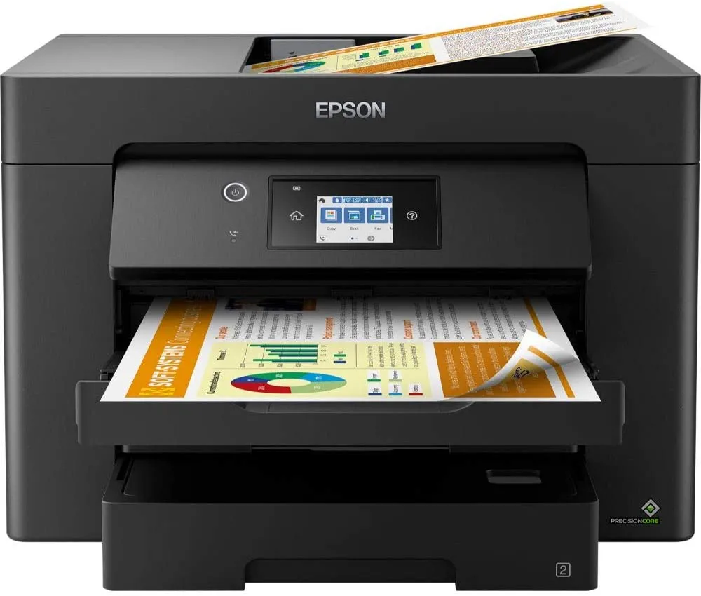 Imprimante Multifonction Epson WorkForce WF-7830DTWF A3 (Noir)