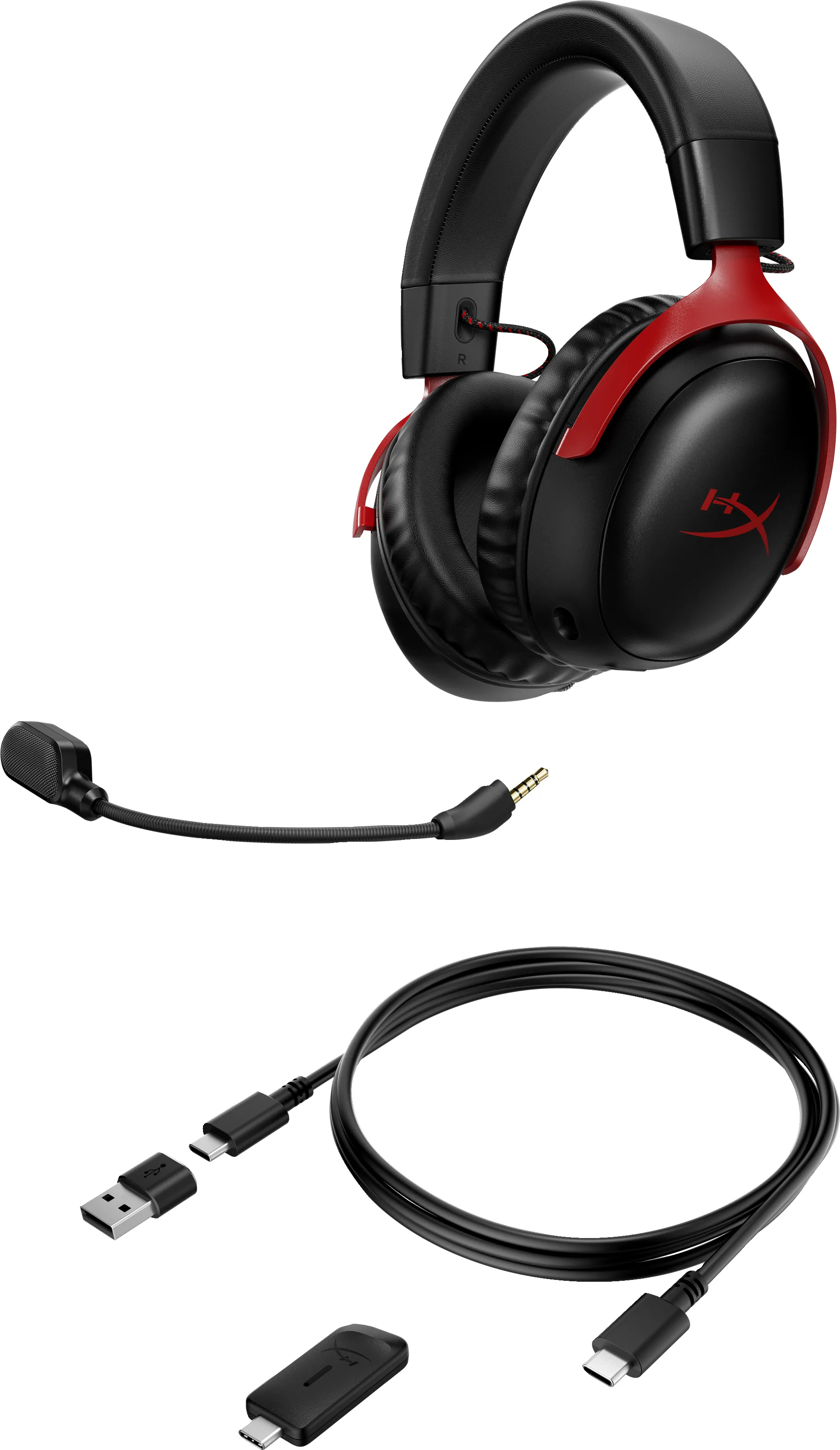 Casque Gamer sans fil HyperX Cloud III (Noir/Rouge)