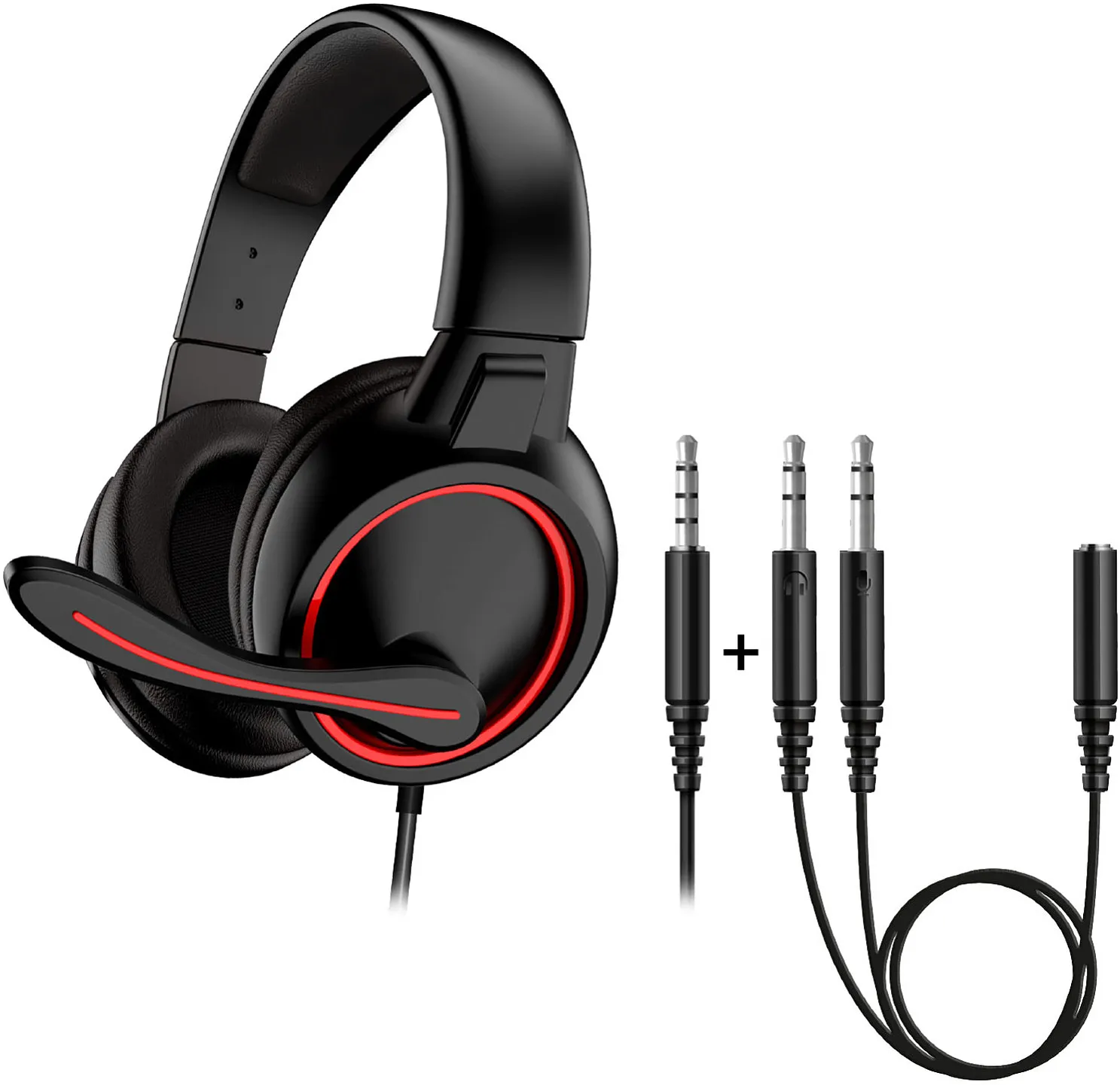 Casque Gamer filaire Advance GTA 210 (Noir)