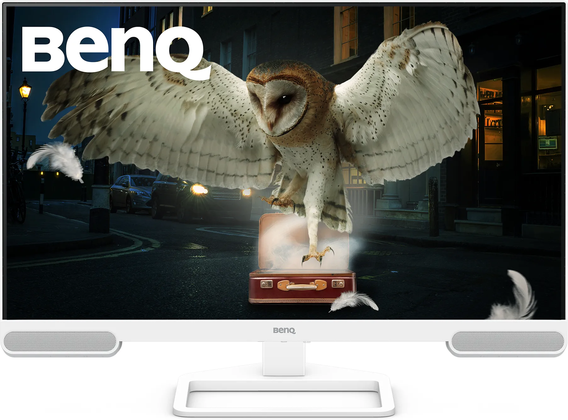 Ecran 32" BenQ EW3290U 4K Ultra HD (Blanc)